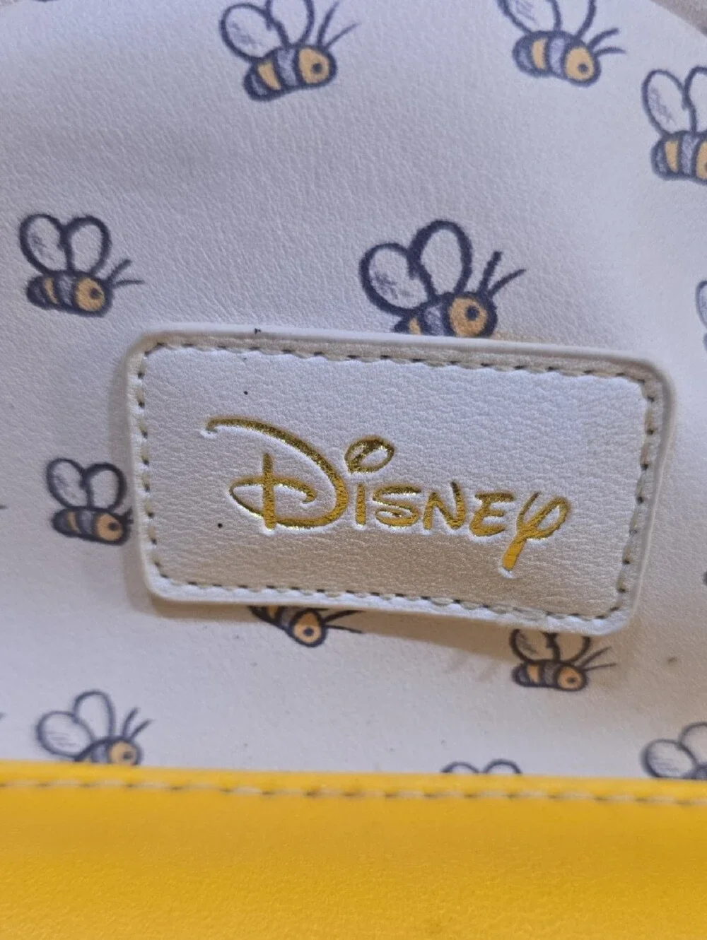Disney White and Yellow Winnie the Pooh Bee Mini Backpack
